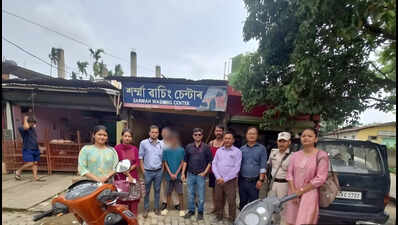 2 child labourers rescued from car wash centre in Sivasagar