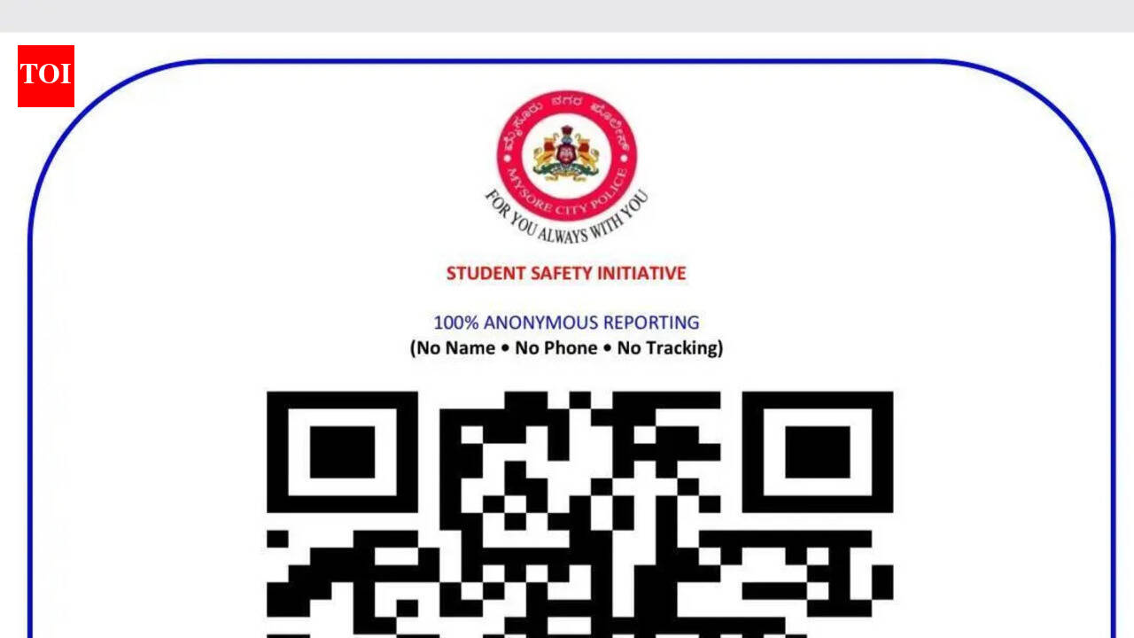 Mysuru police launch anonymous drug complaint QR code for students