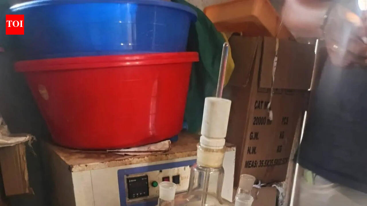 Eagle busts Mephedrone manufacturing unit, two held