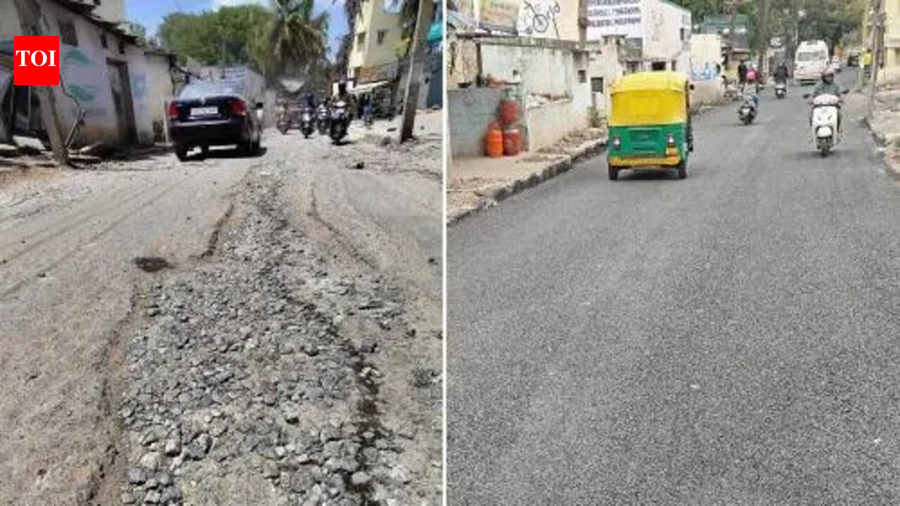 It’s good morning for Bengaluru’s Haralur as road transforms overnight
