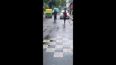 Wider footpaths, better drains. Bengaluru’s Magrath Road unveils its new look