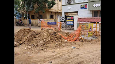 Thoraipakkam’s prime residential locality remains a hub of civic mess