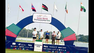 Jaipur golfer Ojaswini Saraswat finishes runner-up in best promising player category at Ciputra Junior World Championship