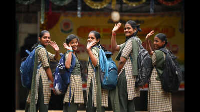 Govt schools in AP hold welcome programme for students to make first day memorable