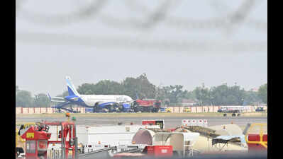 Bomb threat note found in IndiGo flight loo at Lucknow airport; passengers deboarded