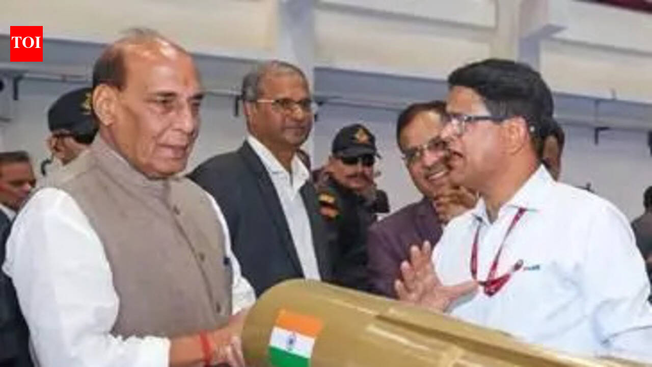 Defence minister Rajnath Singh inaugurates advanced weapon system complex at DRDL in Hyderabad