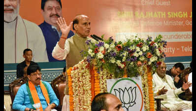 India wields vaccine & weapon power: Rajnath