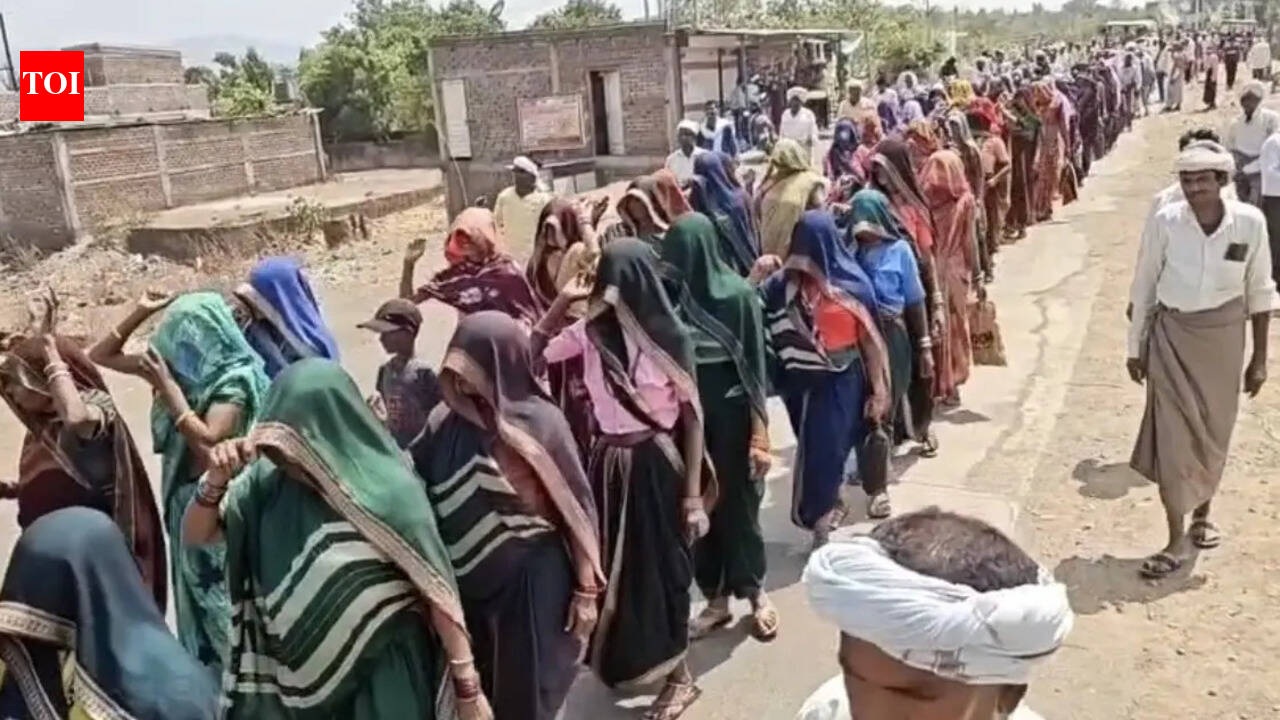 Village goes missing! Tribal farmers take land records fight to CM office