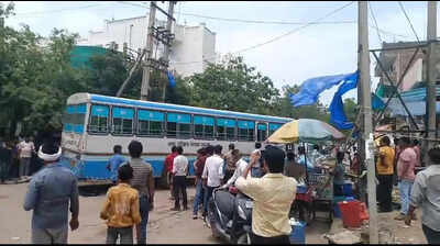 Haryana Roadways bus driven by trainee ploughs into pedestrians in Gurgaon, 1 dies