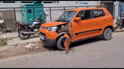 Haryana Roadways bus driven by trainee ploughs into pedestrians in Gurgaon, 1 dies