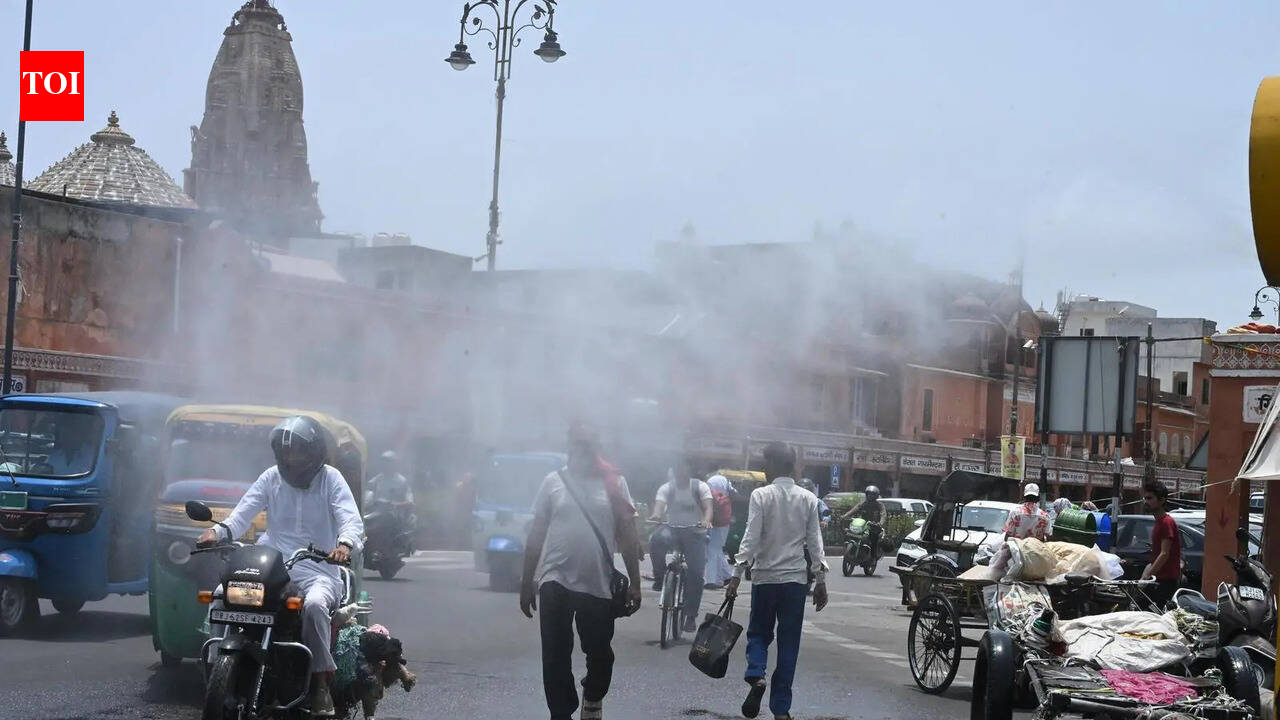 Mild showers, hailstorms bring relief in parts of Raj
