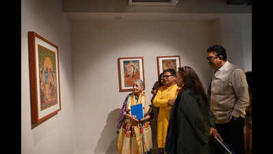 ‘Kalighat Pattachitra’ paintings showcase Bengal culture at art exhibition