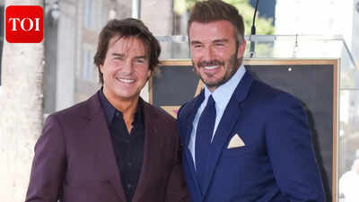 Tom Cruise praises David Beckham at Hollywood Walk of Fame ceremony; says 'His is a Hollywood story' - WATCH
