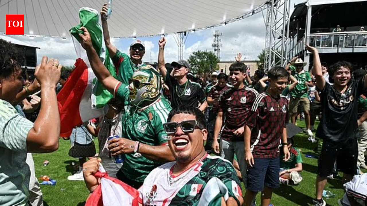 FIFA World Cup shock! Twenty two fans need treatment and four rushed to hospital at Houston festival