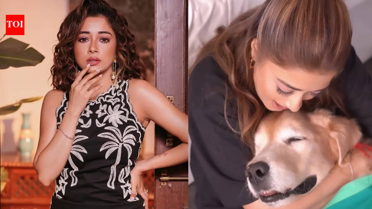 Tina Datta mourns the demise of her pet dog Bruno; says, ‘He was my first child and he always will be’