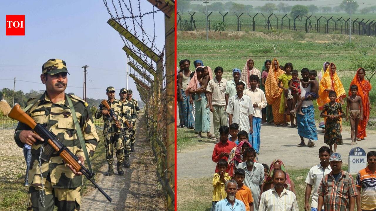 Bangladesh Raises 'Pushback Issue' As BSF Seeks Repatriation Of Illegal Immigrants | Watch