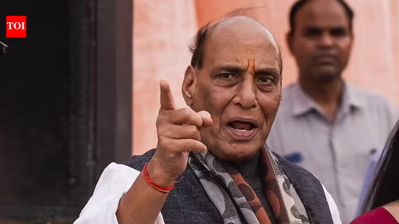 'Won't let Indus waters reach patrons of terror': Rajnath's strong message to Pakistan