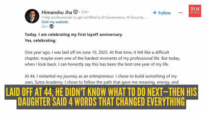  How a little girl's simple advice helped her 44-year-old dad start over after losing his job