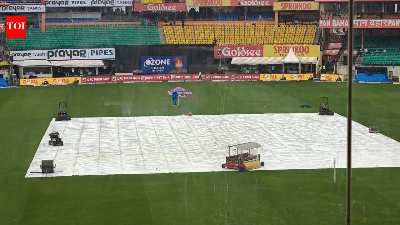 IND vs AFG Live: It's raining in Dharamsala; toss scheduled for 1 PM