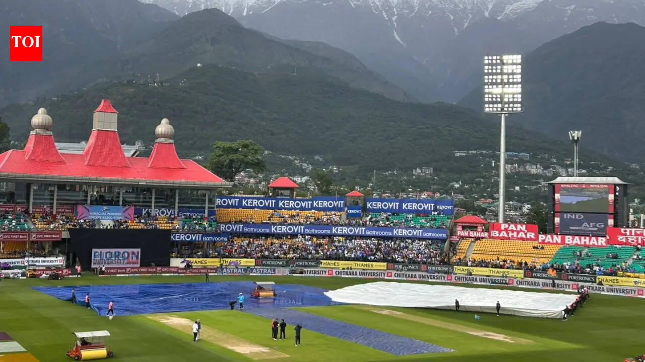 IND vs AFG Live: Rain stops but toss delayed due to wet outfield