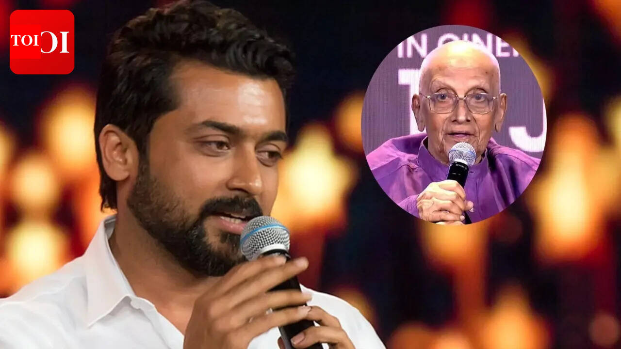 Suriya salutes Singeetham Srinivasa Rao after 'Sing Geetham' release, says his vision was decades ahead of its time