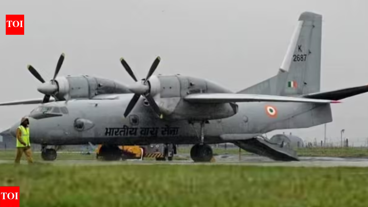 IAF AN-32 aircraft crashes while landing at Jorhat airbase in Assam