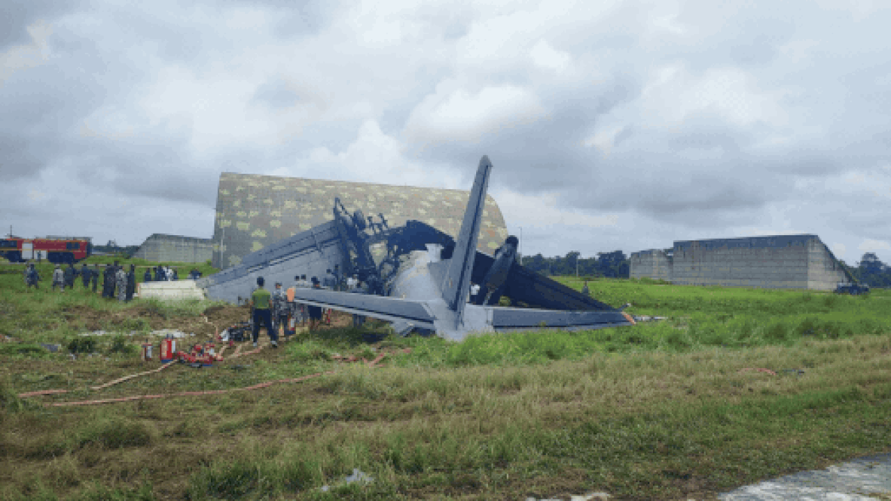 IAF AN-32 crashes at Assam's Jorhat airbase; 5 personnel killed