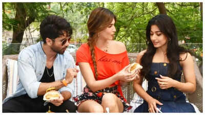 Netizens troll Shahid Kapoor, Kriti Sanon and Rashmika Mandanna for not eating vada pao: 'Ban them to promote sugary drinks'