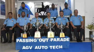 Chennai: 412 Agniveervayu trainees complete training; Air Vice Marshal Golani reviews Passing Out Parade at AFS Avadi