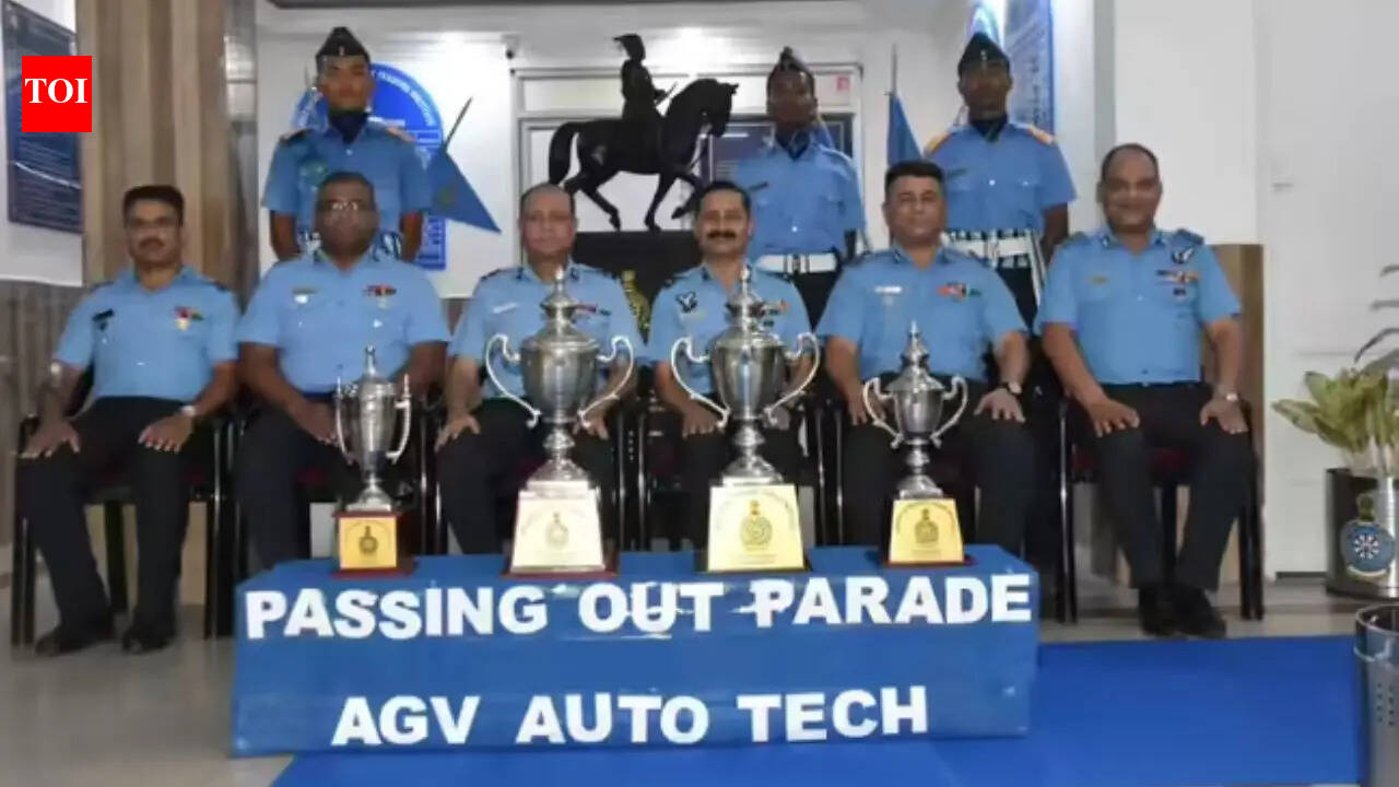 Chennai: 412 Agniveervayu trainees complete training; Air Vice Marshal Golani reviews Passing Out Parade at AFS Avadi