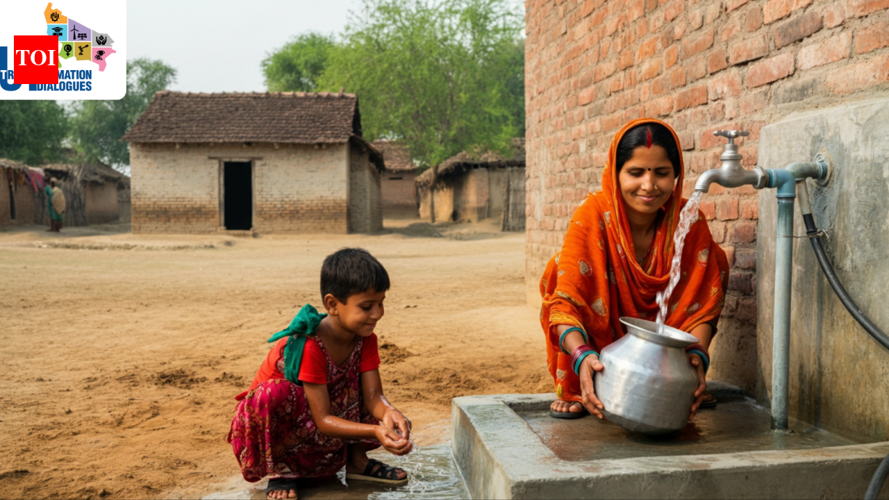 जल जीवन मिशन पूरा होने के करीब, यूपी में 1.2 करोड़ ग्रामीण घरों तक पहुंचा नल का पानी | भारत समाचार