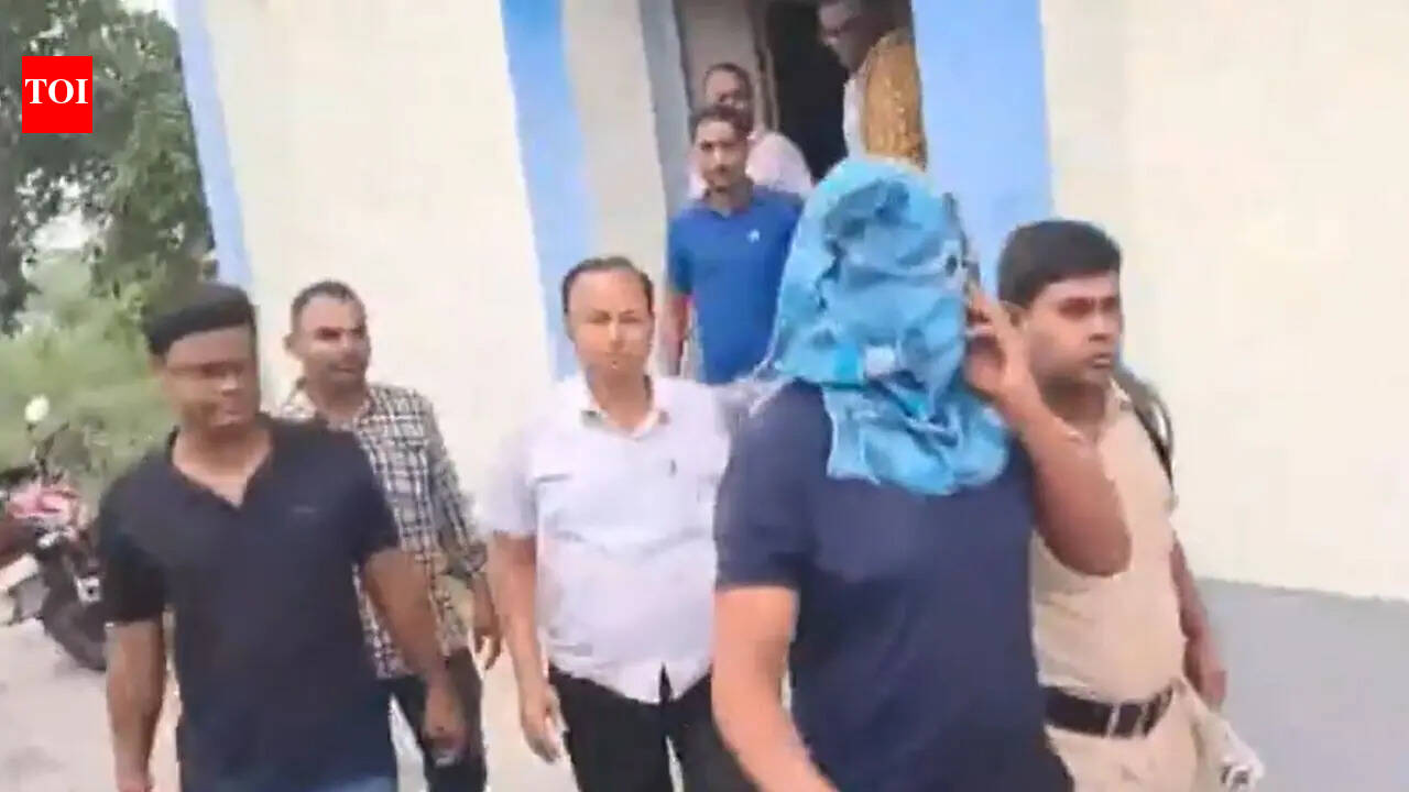 Bengal municipal chairman's son Avijit Chatterjee arrested; eggs and shoes hurled outside court