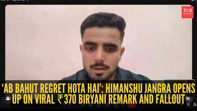 ‘Maine galat words use kiye’: Himanshu Jangra says he regrets going to Pranit More's show as '₹370 Biryani' row continues