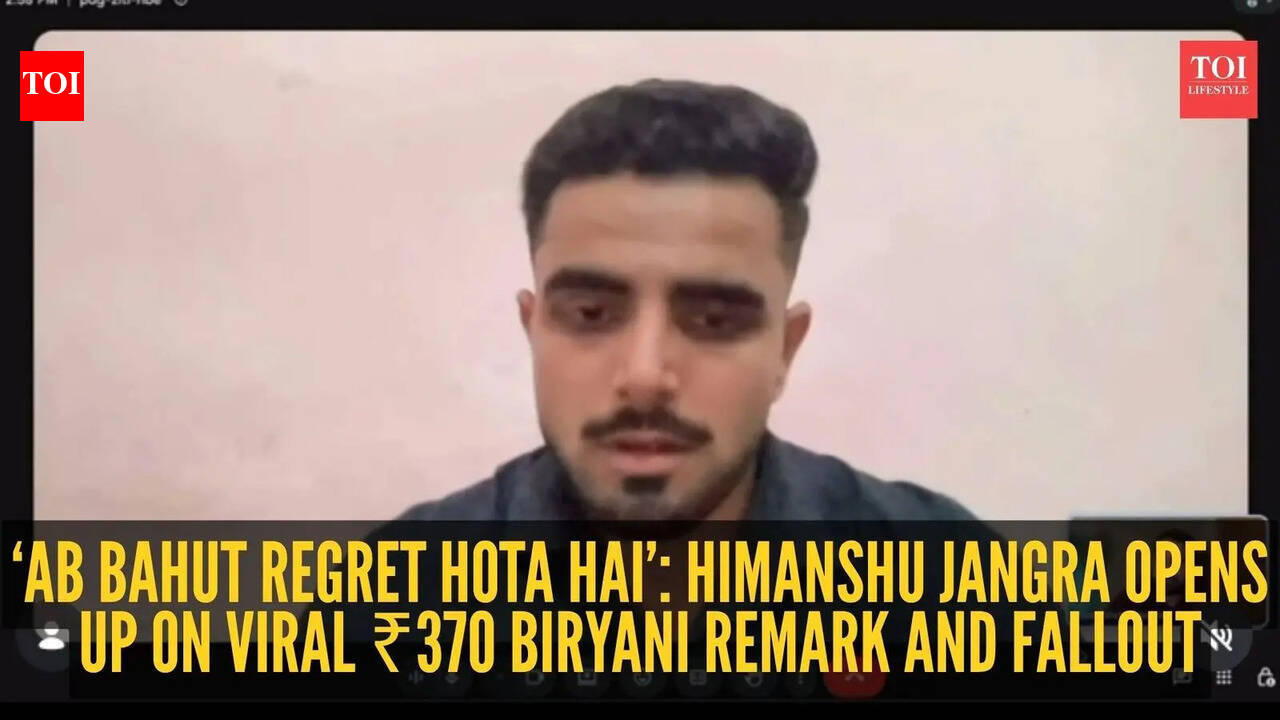 Himanshu Jangra says he regrets going to Pranit More's show as 'Rs 370 Biryani' row continues