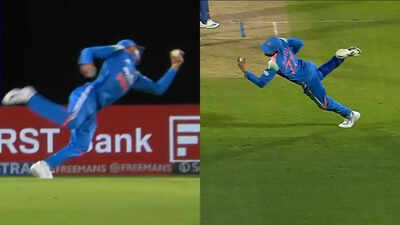 IND vs AFG: Outstanding! Shubman Gill takes one-handed blinder in 1st ODI - Watch