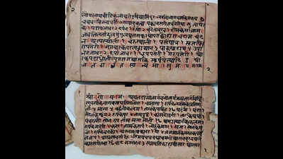375-year-old palm-leaf manuscript among 38 rare docus found in CG