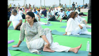 Yoga Day celebrations begin across North Andhra