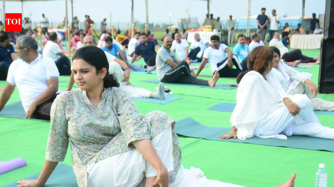 Yoga Day celebrations begin across North Andhra