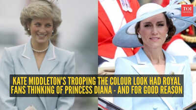 Kate Middleton's trooping the colour look was more than just fashion - it was a tribute to Diana