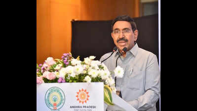 Narayana defends Amaravati construction costs, reviews flood-management works