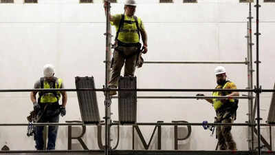 'Take it down!' Crowd cheers as Kennedy Centre removes Trump's name - watch