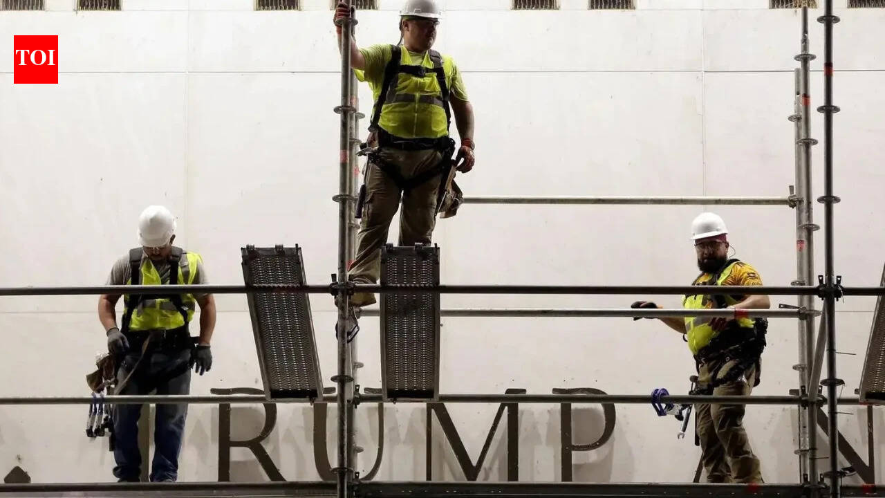 'Take it down!' Crowd cheers as Kennedy Centre removes Trump's name - watch
