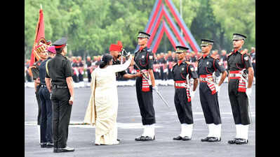 Sepoy’s son wins prestigious sword of honour