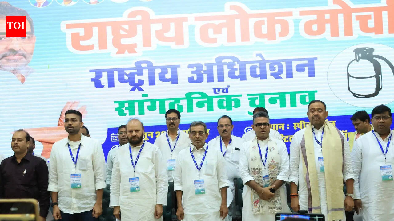Kushwaha re-elected RLM chief, backs son