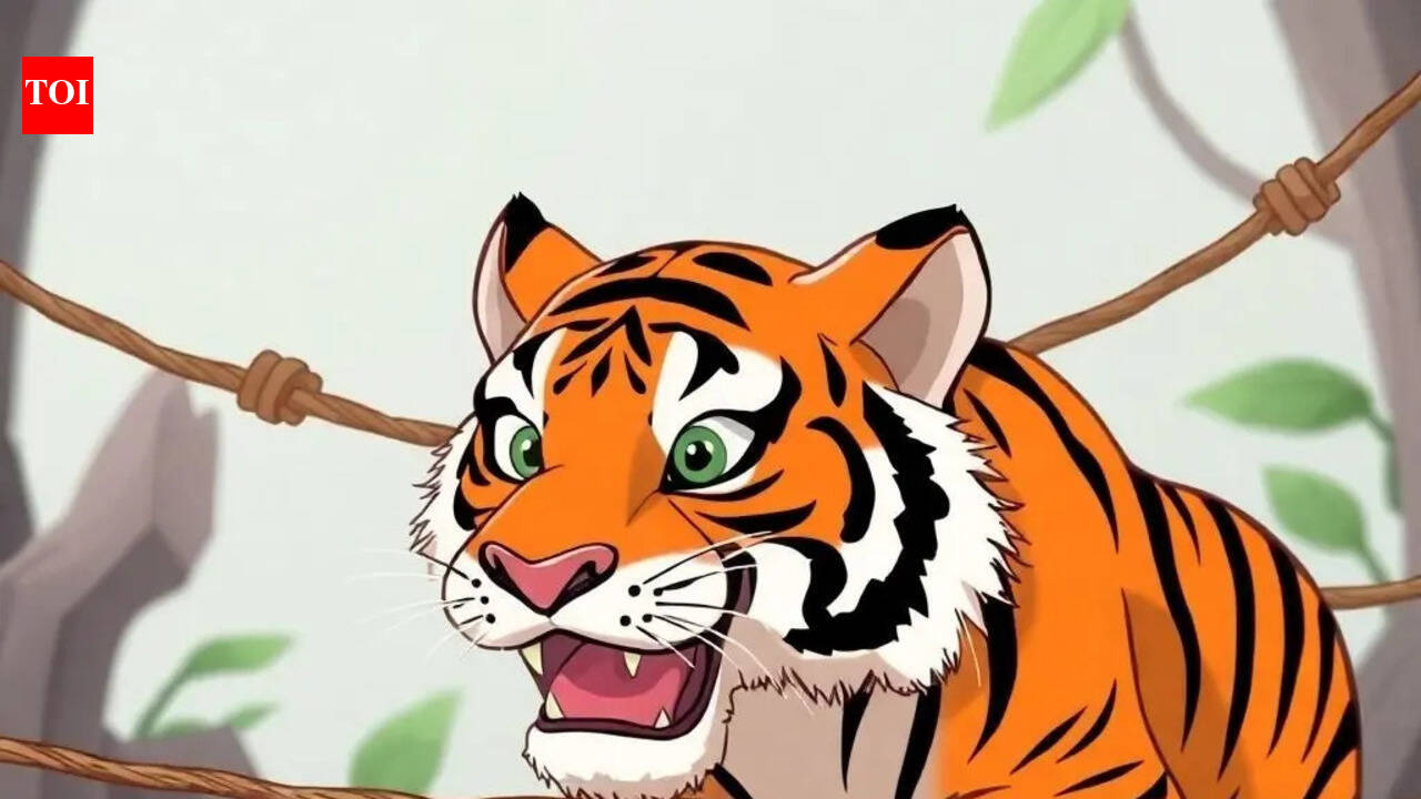 Viral video of snared tiger triggers demand for action against forest officials