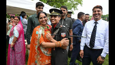 In IMA’s 1st batch of women cadets, strong family history of military service