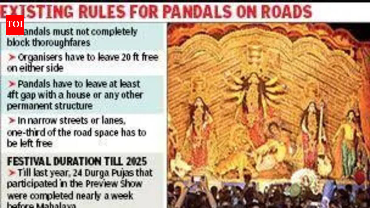 Theme artists seek govt clarity on Durga Puja pandal, duration guidelines