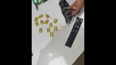 Rs 4.3 crore gold found in plane lavatory at SVPI: Customs officers to probe insider role