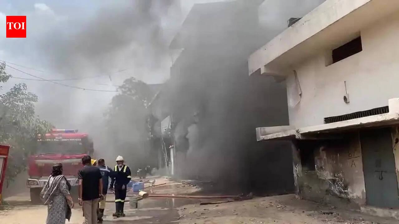 42-year-old man dies in fire at Odhav plastic unit; second blaze reported in Narol in Ahmedabad