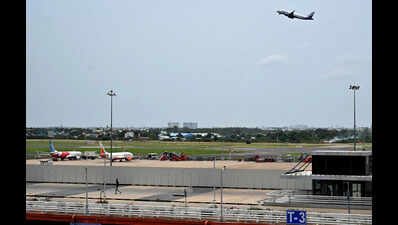 Public access road to city airport satellite terminal on cards